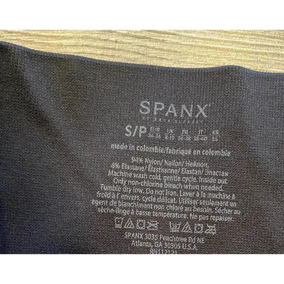 Spanx Leggings Black Size Small S - Picture 2 of 3